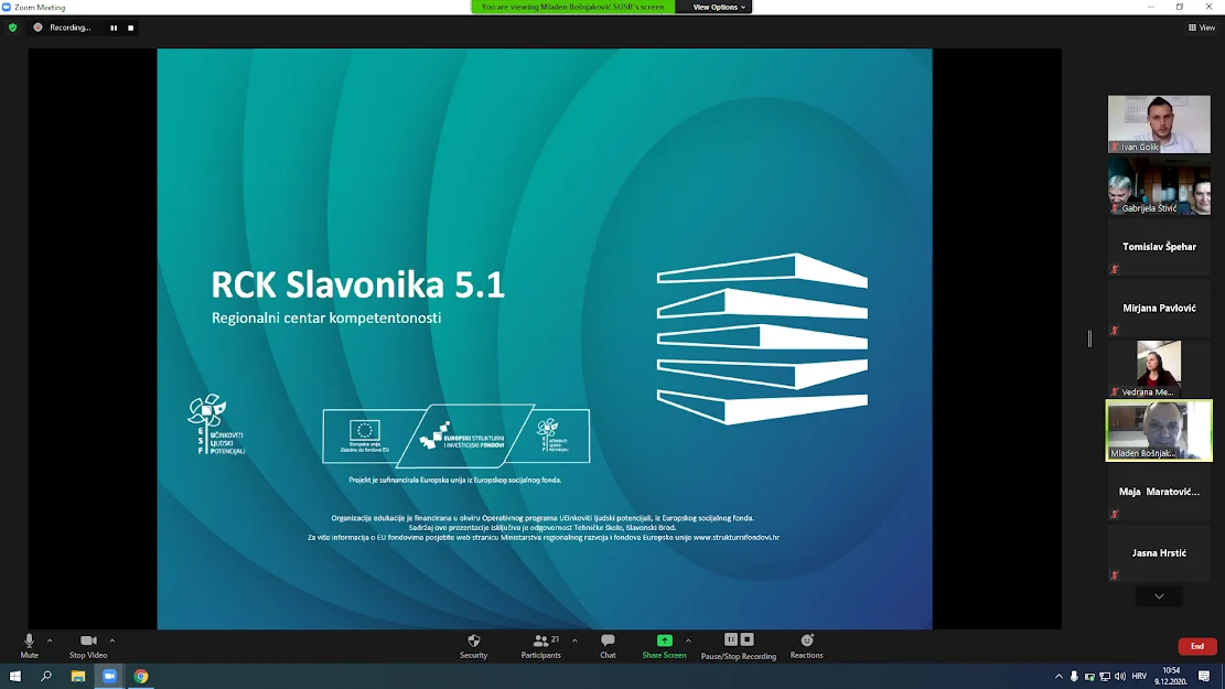 RCK Slavonika 5.1 — online usavršavanje nastavnika